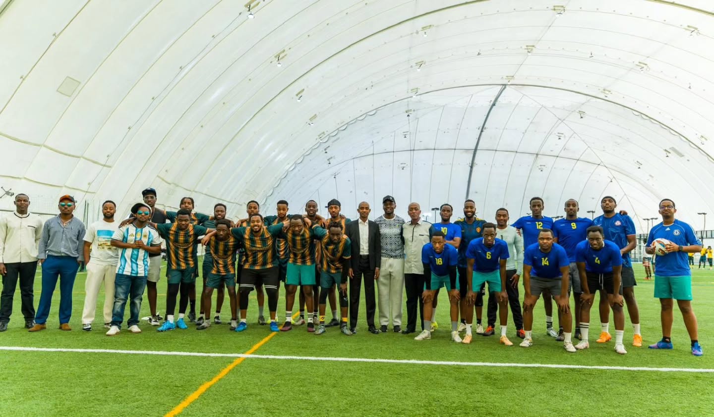Group photo at the Umuganura 2026 celebration in Poznań